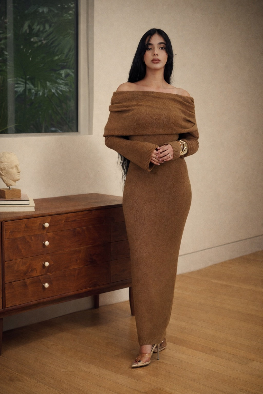 Caramel Embrace Dress